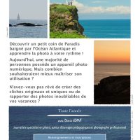 Formations photo nature et autonomie à Belle-île-en-mer (56)