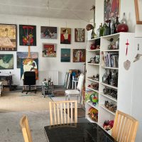 Atelier de peintre SPACIEUX, LUMINEUX et confortable a louer pour 1 mois