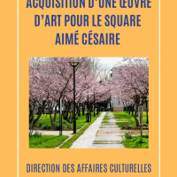 Acquisition d'une oeuvre d'art pour le square Aimé Césaire à Aubervilliers (93)