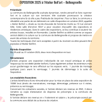 Appel à candidature : exposition d'un artiste normand de aout à octobre 2025