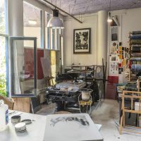 Atelier équipé pour la lithographie à louer à partir juin 2025