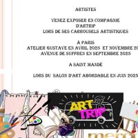 APPEL A CANDIDATURE  EXPO COLLECTIVE CARROUSEL ARTISTIQUE PARIS SAINT MANDE