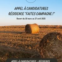 Résidence artistique "Faites Campagne !" par l'association Campagne Première